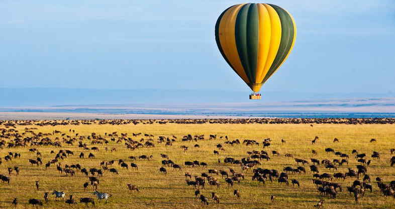 TRAVEL: Ride a hot air ballon at the Serengeti National Park