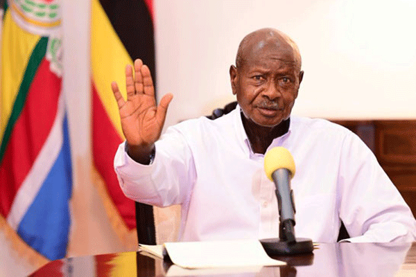 Museveni aonya mapenzi ya jinsia moja