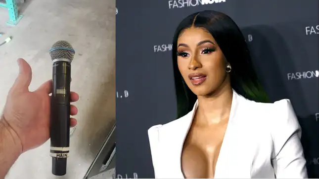 Microphone aliyorusha Cardi B kwa shabiki yapata mteja