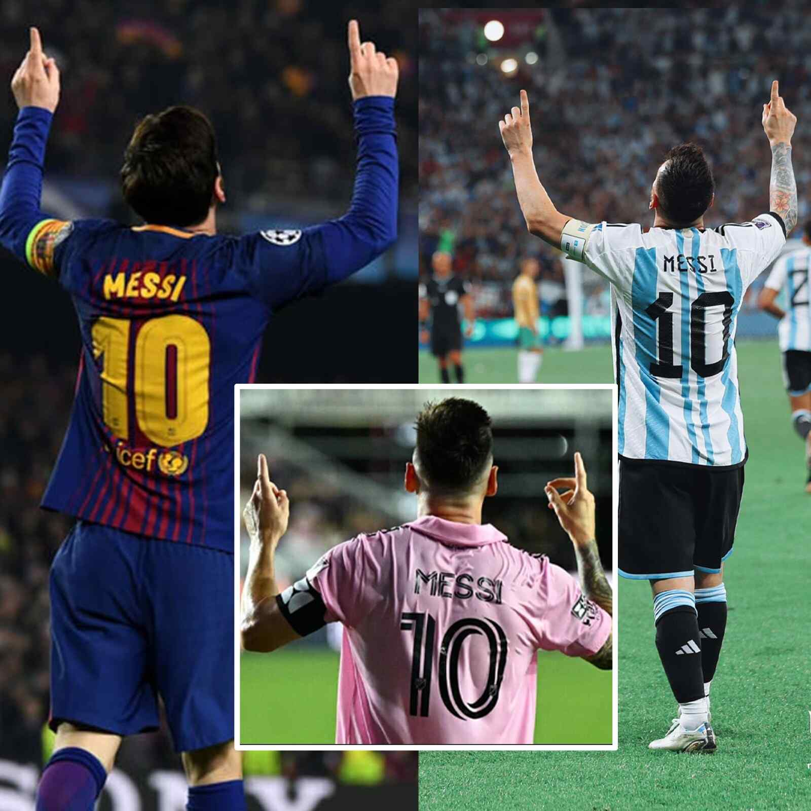 Fahamu siri ushangiliaji wa Messi kunyoosha vidole angani