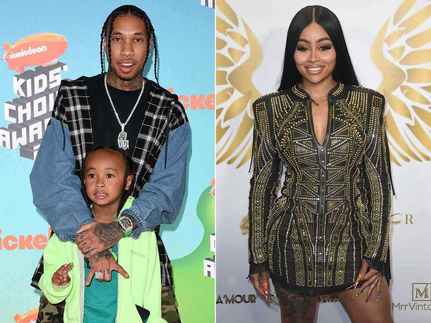 Blac Chyna na Tyga waburuzana mahakamani kisa mtoto