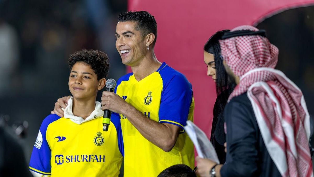 Mtoto wa CR7 kukipiga Al Nassr