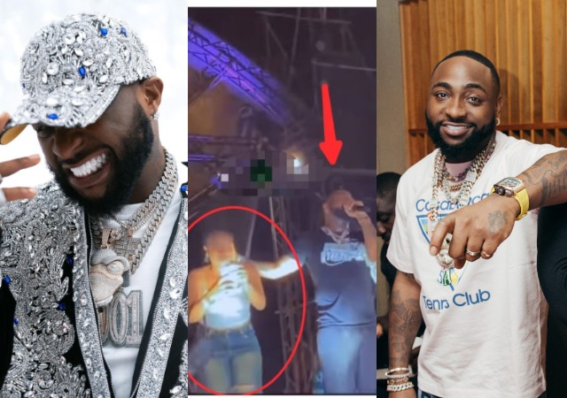 Aliyepewa pesa na Davido ageuka kituko