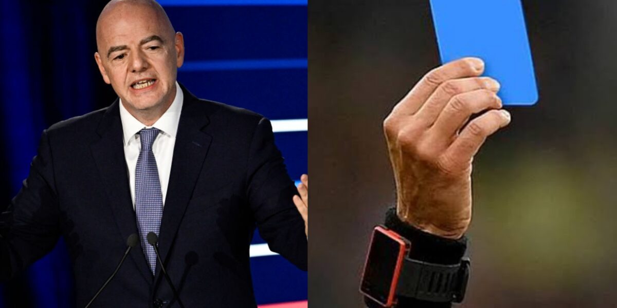 Infantino: hakutakuwa na kadi ya blue