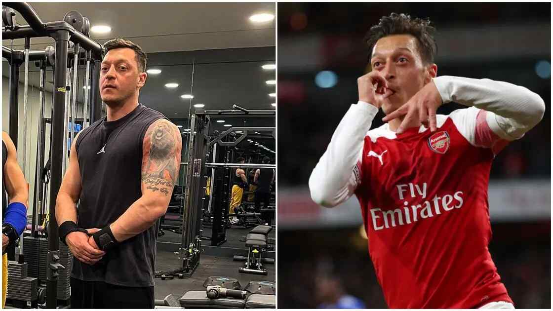 Ozil aingia Gym baada ya kustaafu soka