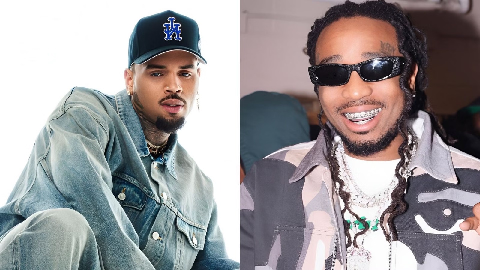 Quavo amjibu Chris Brown