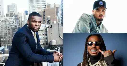 50 Cent atia mguu ugomvi wa Chris Brown na Quavo