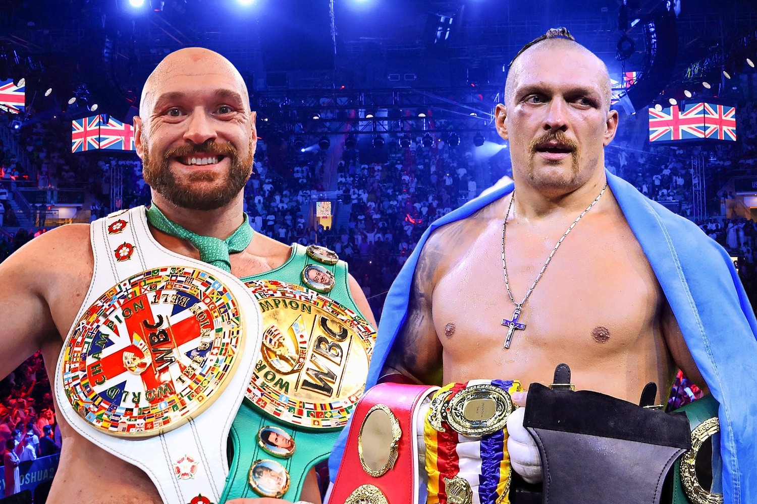 Tyson Fury na Usyk kuoneshana ubabe leo