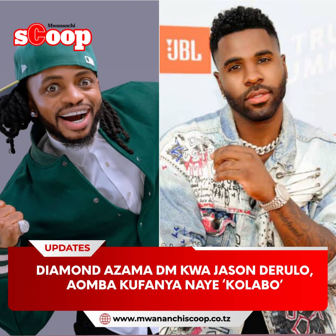 Diamond azama dm kwa Jason Derulo, aomba kufanya naye ‘kolabo’