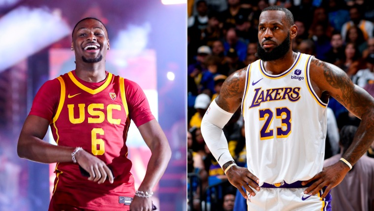 Ndoto ya Lebron James kucheza na mwanaye yatimia