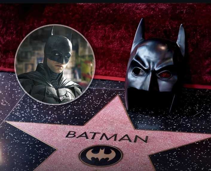 Batman atunukiwa Hollywood Walk Of Fame