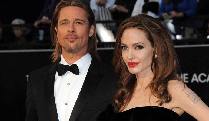 Angelina Jolie Na Brad Pitt Watalikiana Rasmi