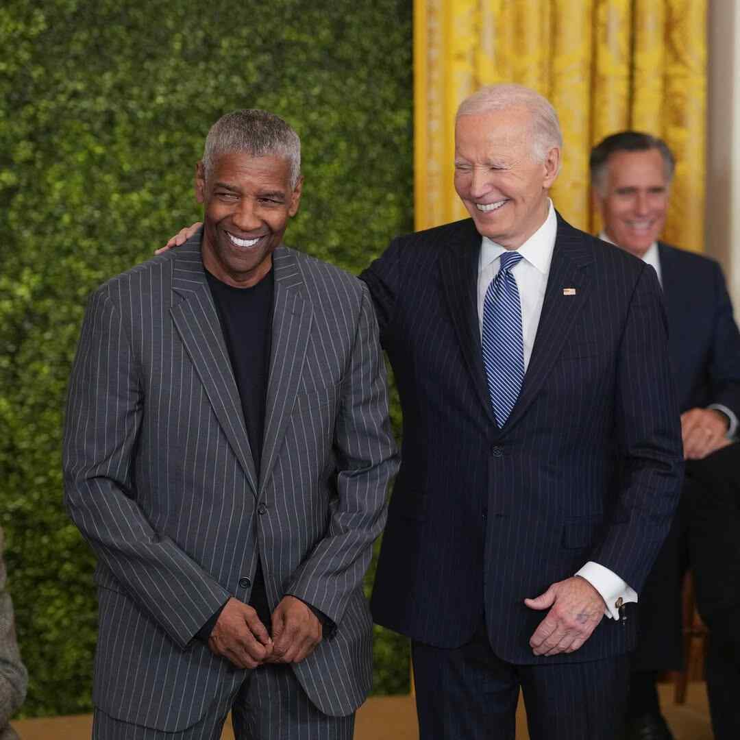 Rais Joe Biden ampa medali ya heshima denzel washington