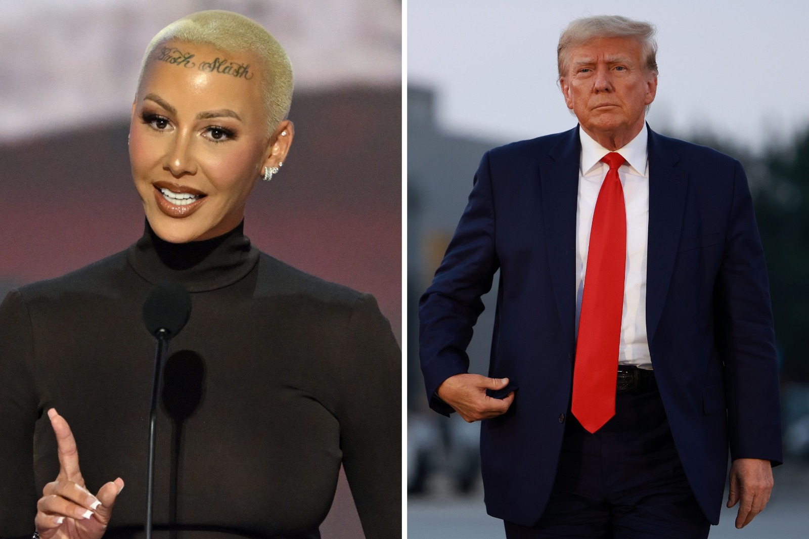 Amber Rose Amuunga Mkono Trump