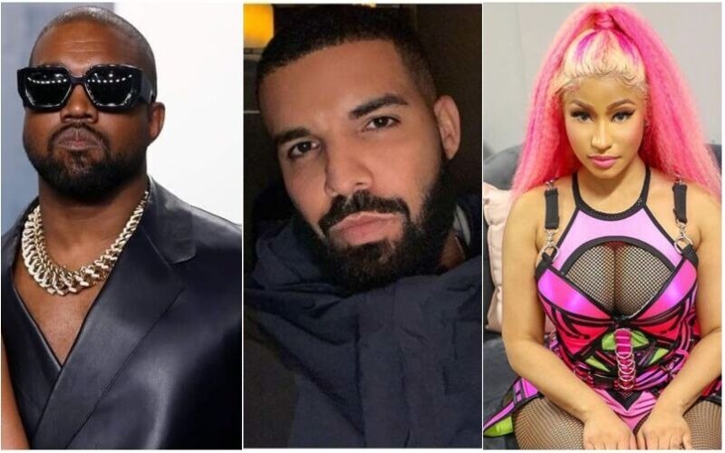 Nicki Minaj, Kanye, Drake mfano wa lebo za muziki