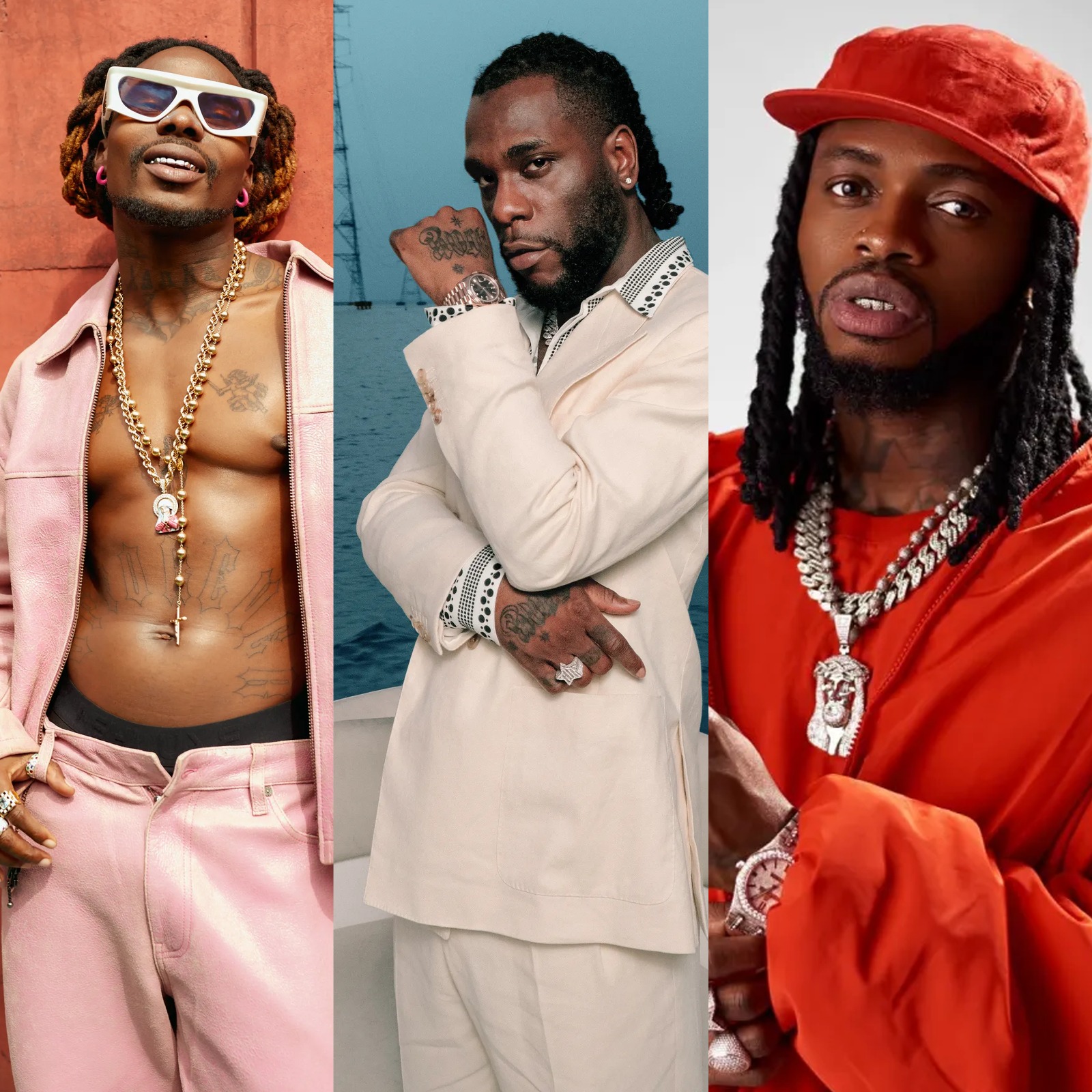 Diamond kutoana jasho na Burna Boy, Asake, Trace Music Award