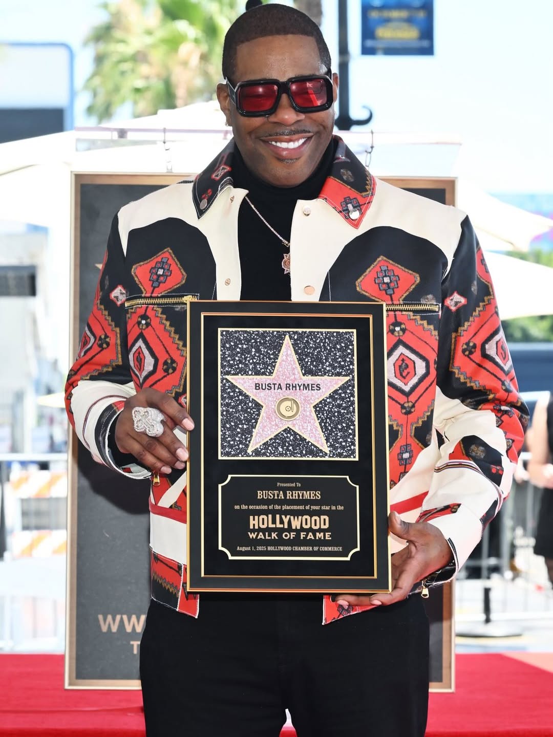 Busta Rhymes Atunukiwa Nyota Hollywood Walk Of Fame