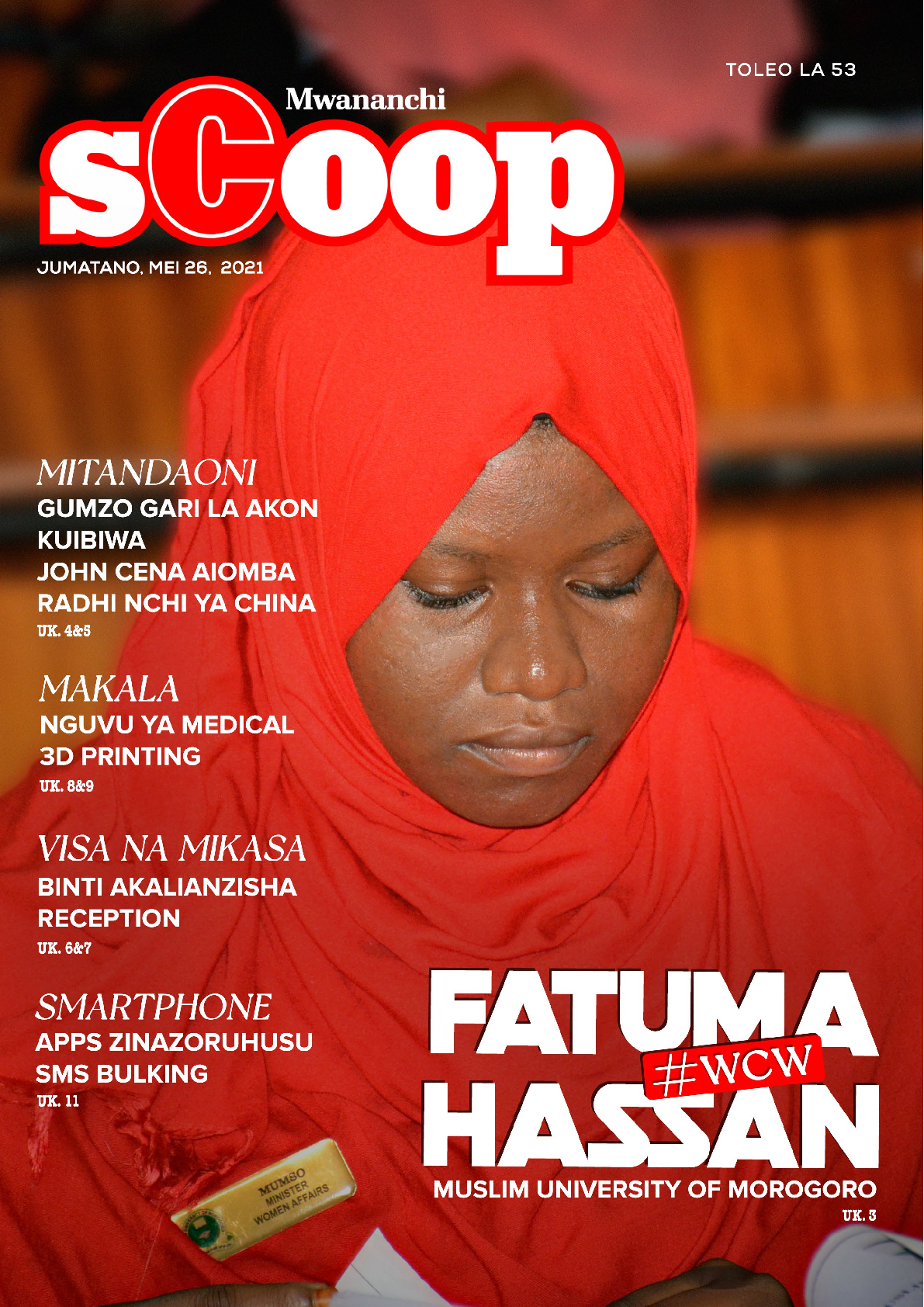 #WCW: Fatuma Hassan Muslim University Of Morogoro