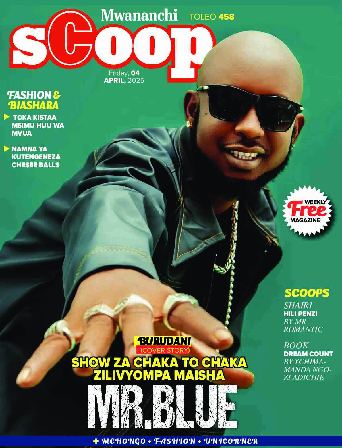 SHOW ZA CHAKA TO CHAKA  ZILIVYOMPA MAISHA MR.BLUE